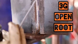 3G Open Root Plate Test  6010 amp 7018  Stick Welding [upl. by Amimej]