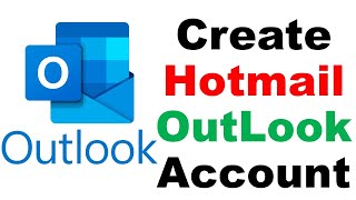 How To Create HotmailOutlook Account  HotmailOutlook Sign Up [upl. by Onez14]