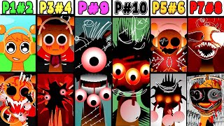 All Phases in Incredibox Sprunki Phase 2 VS Phase 3 VS Phase 4 VS Phase 5 VS Phase 6 VS Phase 710 [upl. by Dinah883]