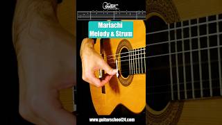 Cancion del Mariachi 🎸 Guitar Strumming and Melody Tutorial  with Tabs [upl. by Rafaelof]