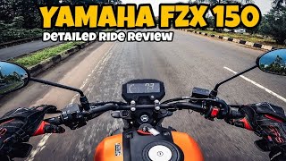 YAMAHA FZX 150  COMPLETE RIDE REVIEW  TOP SPEED  FZS OR FZX  KOCHIMACHAN [upl. by Ginelle]