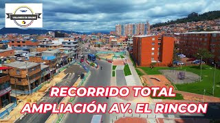 VOLANDO EN DRONE 4K  RECORRIDO TOTAL AMPLIACION AVENIDA EL RINCON [upl. by Paley201]