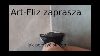 Jak położyć silikon  silikonowanie bielfliz [upl. by Sitto316]