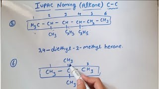 IUPAC Nomenclature Alkane class 11 easy explanation [upl. by Nimesh]