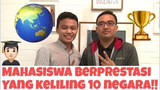 Rifaldy Fajar Mahasiswa Berprestasi yang Keliling 10 Negara serta Tips dan Triknya [upl. by Ferree562]