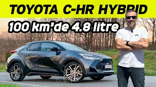 Toyota CHR Hybrid Test Sürüşü  100 kmde 48 litre yakıyor [upl. by Ahar]