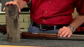 How to Make and Install Ebony Stock Inlays Presented by Larry Potterfield  MidwayUSA Gunsmithing [upl. by Nerreg169]