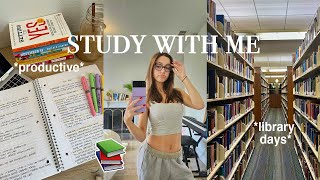 STUDY VLOG ★ its finals week [upl. by Odraboel]