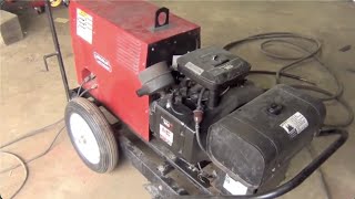 CHEAP SURVIVAL WELDERGENERATOR THAT JUST KEEPS GOING LINCOLN ELECTRIC WELDANPOWER 225 WELDS WITHIT [upl. by Nessaj]