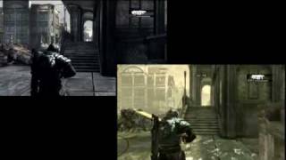 Gears of War Character Movement Speed comparison [upl. by Bloom]