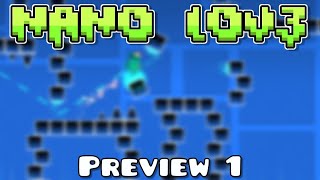 Nano Lov3 Preview 1 Demon Collab Con Jordancubox  Geometry Dash [upl. by Bowne709]