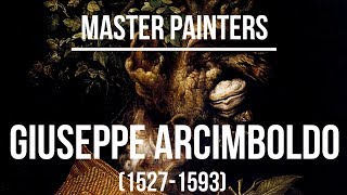 Giuseppe Arcimboldo 15271593 A collection of paintings and drawings 2K Ultra HD Silent Slideshow [upl. by Patt583]