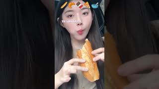 Ăn theo icon cùng Quỳnh Trương🥖🥐🍫🍕🥣mukbangfoodxhhh [upl. by Asenab344]