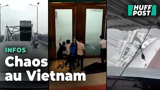 Les images du dévastateur typhon Yagi le plus puissant à frapper le Vietnam depuis 30 ans [upl. by Andre258]