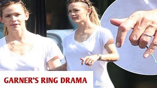 Jennifer Garner Wears Wedding Ring During Intense Phone Call [upl. by Teodor]