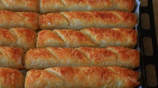 EN KOLAY BÖREK📣Çıtırlıkta Üstüne Tanımam Baklavalık Yufkadan Çıtır Çıtır Kolay Börek Tarifi✅ [upl. by Adidnac139]