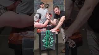 Matthew Belcher vs James Kight armwrestling [upl. by Shanleigh]