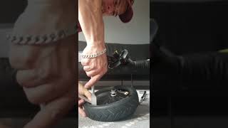 How to change the wheel on a Gotrax scooter part 2 [upl. by Conal]