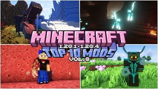 Top 10 mods para Minecraft 1201  1204 Forge amp Fabric  VOL 8  2024 [upl. by Cyndie]