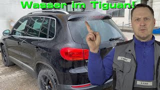 Wie kommt Wasser in den Kofferraum vom Tiguan [upl. by Brooke374]