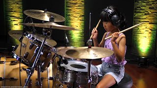 Wright Music School  Maggie Hu  My Stupid Heart by Walk The Earth  Drum Cover [upl. by Gary81]