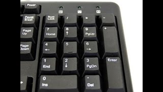 how to solve the keyboard number pad not working problem in win 7881 and 10 [upl. by Yesrod]