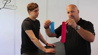 Kinesiology tape for Tennis elbow [upl. by Bethina16]