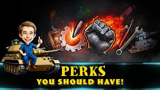 Crew Perks  What should you take Update 126  World of Tanks [upl. by Kassab]