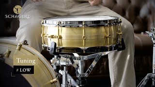 Schagerl Drums  Snare Drum quotAntaresquot 14 x 5  Low Tuning [upl. by Nollaf]