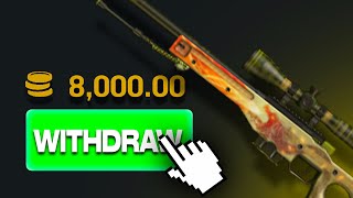 I UNBOXED A DRAGON LORE ON CSGOEMPIRE [upl. by Nonnahsed131]