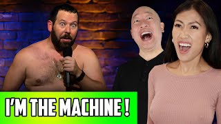 Bert Kreischer  The Machine Reaction  First Time Reacting To His Stand Up Comedy [upl. by Indnahc]