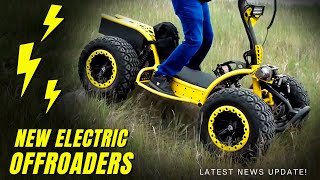 7 Latest Electric Offroad Machines w MudTerrain Tires amp High Torque Motors [upl. by Gathers]