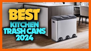 Top 10 Best Kitchen Trash Cans of 2024 [upl. by Laith]