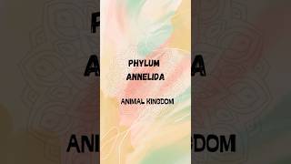 Phylum quotANNELIDAquot 🌟 Animal kingdom  Biology biology class11 neet trending [upl. by August]