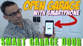 Garage Door Wireless Smartphone Control LiftMaster  Chamberlain [upl. by Ynabla427]