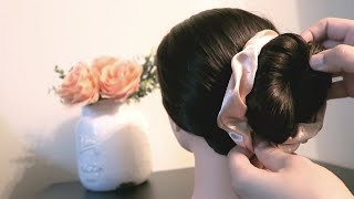 BEAUTIFUL HIJAB HAIR TUTORIALS WITHOUT INNER CAP amp VOLUME [upl. by Nimoynib775]