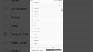 Hangouts Call Alarm sound [upl. by Nirtiak97]