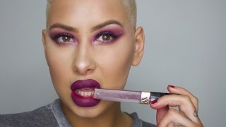 DRAMATIC PURPLE  MAKEUP TUTORIAL [upl. by Alak]