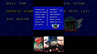 Sonic 2  Sega Genesis  Level Select and Debug Code [upl. by Yeldahc923]