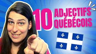 Connaistu ces 10 adjectifs québécois [upl. by Bowden]