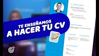 Cómo crear un curriculum vitae  Aprende a hacer un CV perfecto  OCCMundial 😉 [upl. by Aidyl]