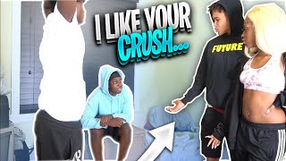 I TOLD MIAMITHEKID I LIKE HIS CRUSH amp THIS WHAT HAPPENED Ft OBEY TONI [upl. by Kania350]