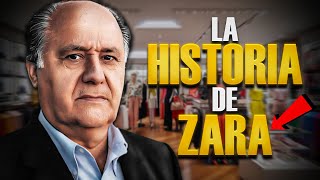 👑 La Historia de ZARA Como Amancio Ortega creo INDITEX [upl. by Aicre]