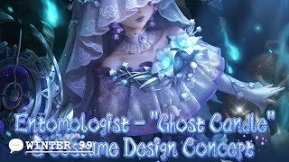 Costume Design Concept ｜Ghost Candle S Skin｜Entomologist 【Identity V】 [upl. by Junji]