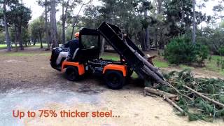 Jacobsen Truckster XD Overview [upl. by Herahab]