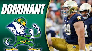 Notre Dame Answered A HUGE Question On Saturday vs Florida State [upl. by Orvie]