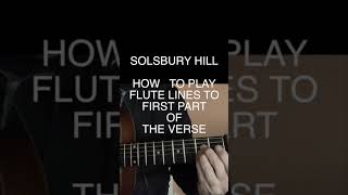 Solsbury Hill verse one flute lines part one￼ [upl. by Anil]