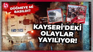 Kayseride yaşanan olaylar Suriyeye sıçradı Sınırda neler oluyor İşte son durum [upl. by Rhett]