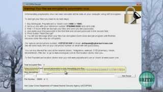 Remove Ransomware Decrypt ACCDFISA Protection Program by Britec [upl. by Laohcin144]