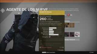 Destiny Localización de Xûrxur Agente de los nueve Comprar equipo Exótico [upl. by Aldas]